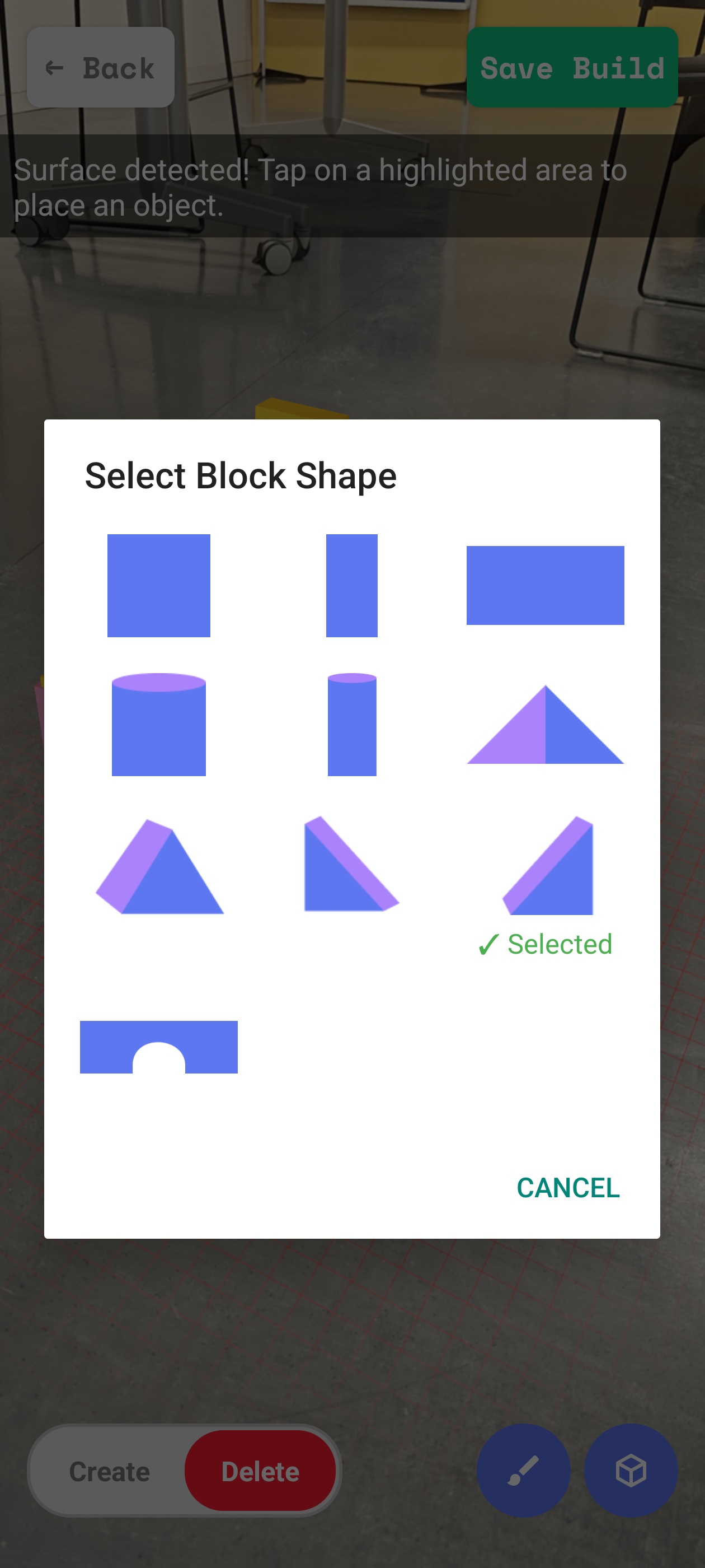 select Shape